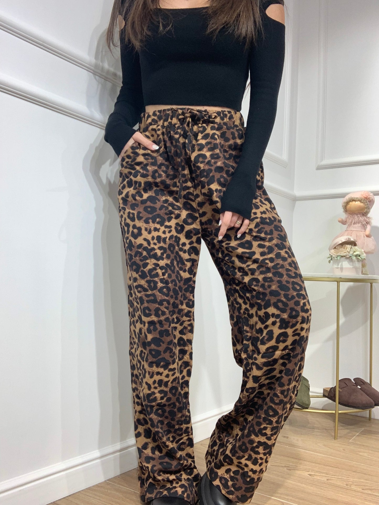 Pantalone maculato