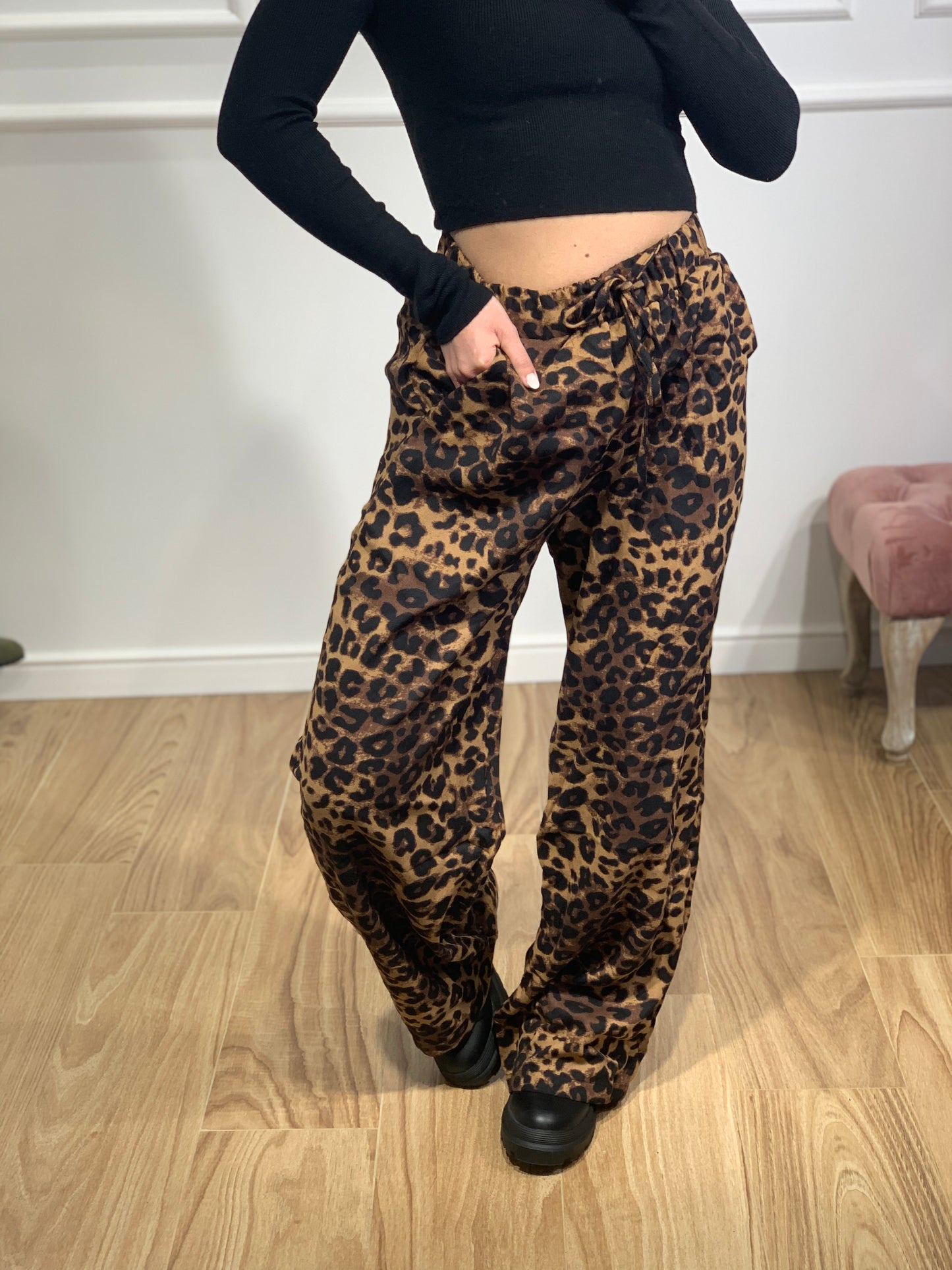 Pantalone maculato
