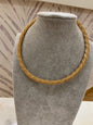 Collana oro rigida