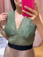 Bralette in pizzo colorate