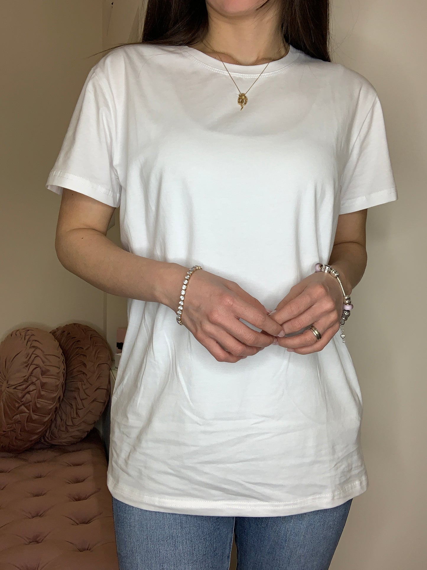 T-shirt basic cotone